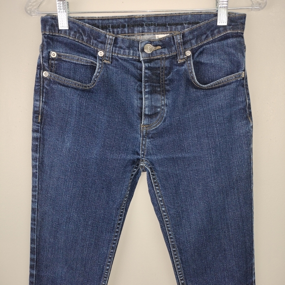 Marc Jacobs Dark Wash High Rise Button Fly Skinny Jeans Sz. 28 - Picture 3 of 13